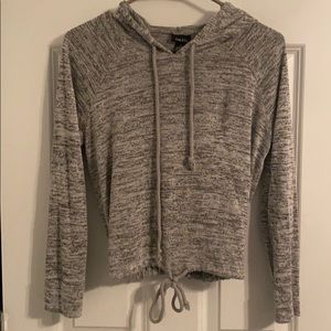 hooded long sleeve shirt ッ